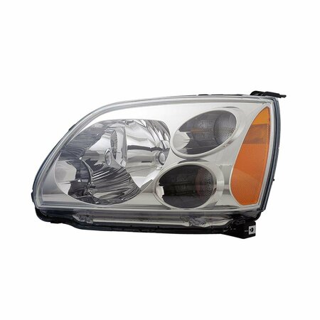 DISFRUTE Left Headlamp Assembly with Composite for 2005-2007 Mitsubishi Galant DI3678170